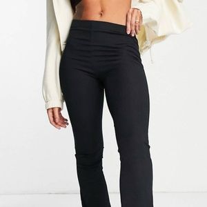 Top shop ribbed flare pant